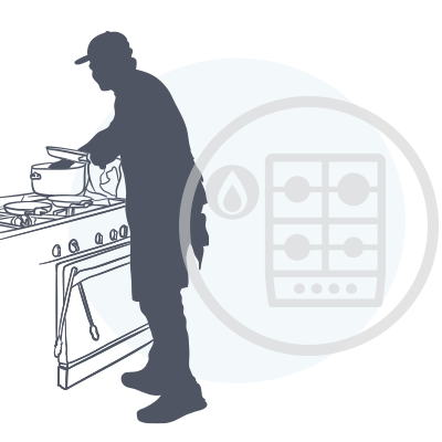 Kitchen Stove & Cooktop